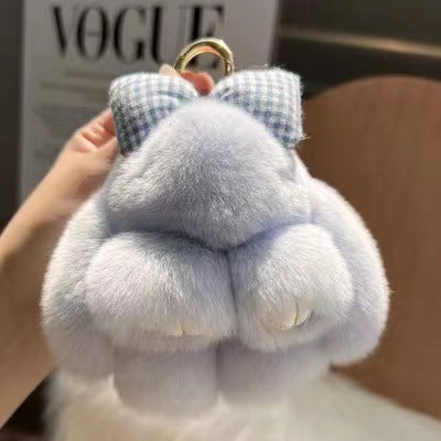 Super Soft Plush Bunny Pendant Key chain