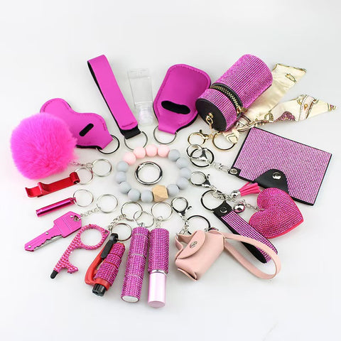 19 PCS Self-defense Keychain