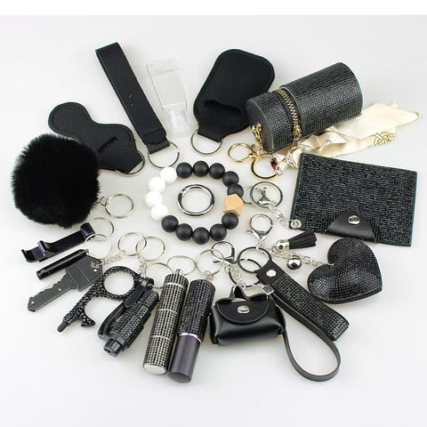 19 PCS Self-defense Keychain