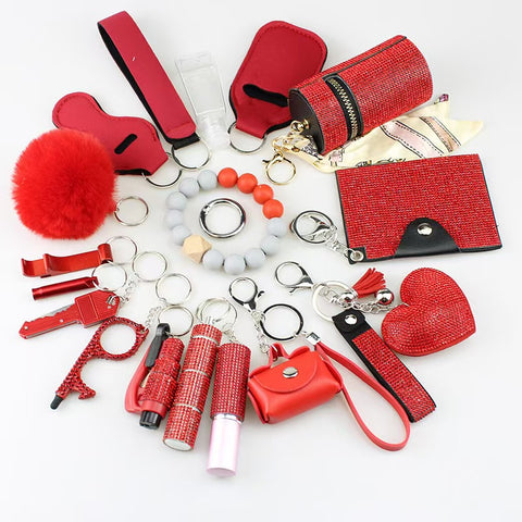 19 PCS Self-defense Keychain