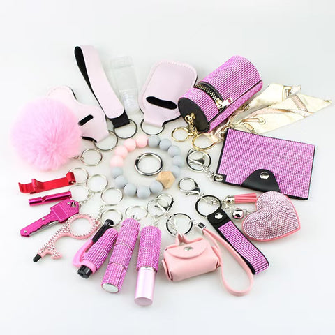 19 PCS Self-defense Keychain