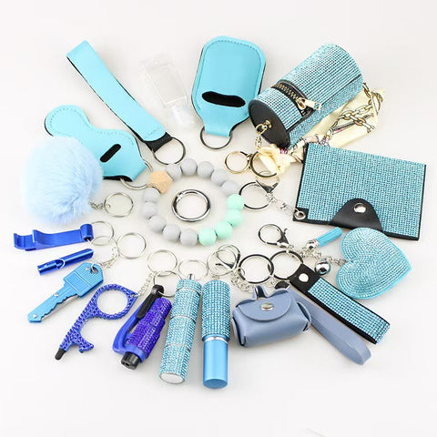 19 PCS Self-defense Keychain