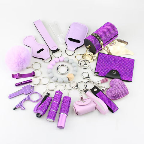 19 PCS Self-defense Keychain