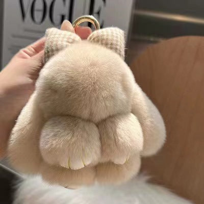 Super Soft Plush Bunny Pendant Key chain