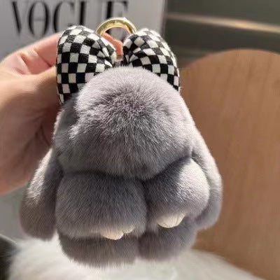 Super Soft Plush Bunny Pendant Key chain