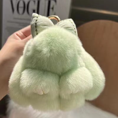 Super Soft Plush Bunny Pendant Key chain