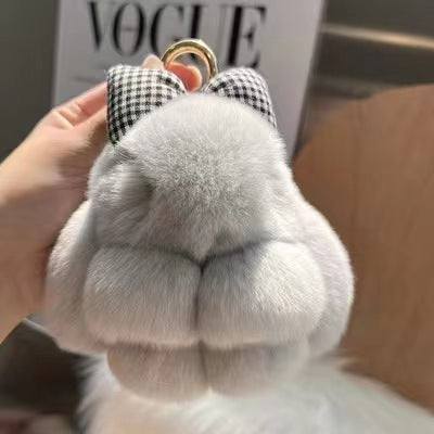 Super Soft Plush Bunny Pendant Key chain