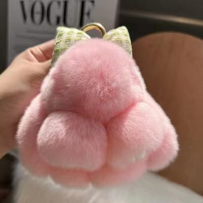 Super Soft Plush Bunny Pendant Key chain