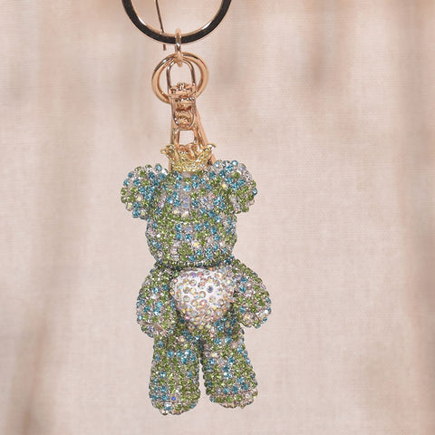 Diamond Bear Keychain