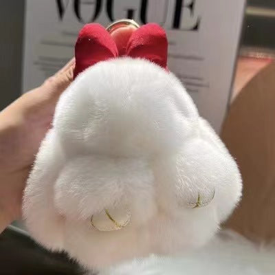 Super Soft Plush Bunny Pendant Key chain