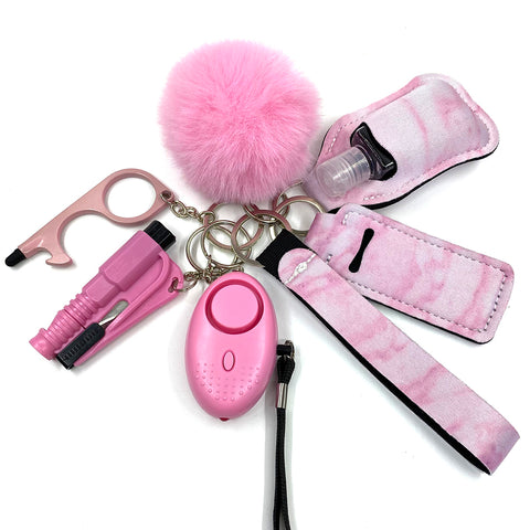 Selfdefense   Keychain Set For Women And Kids 7pcs