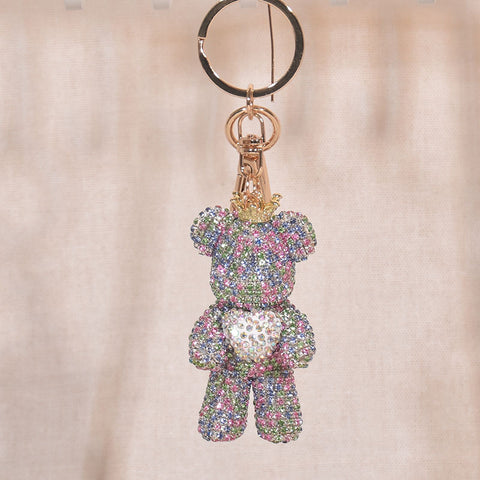 Diamond Bear Keychain