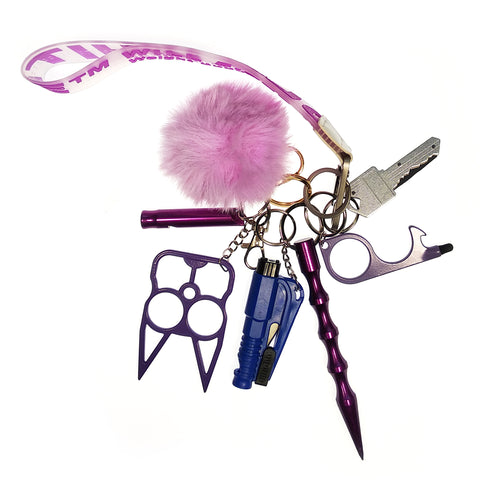 Selfdefense  Keychain Set For Women And Kids 8pcs