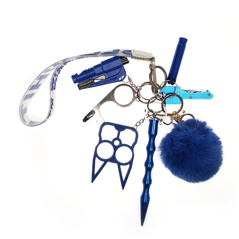 Selfdefense  Keychain Set For Women And Kids 8pcs