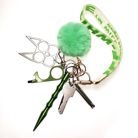 Selfdefense  Keychain Set For Women And Kids 7pcs