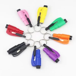 3-IN-1 hammer with seatbelt cutter
