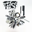 20pcs Keychain Sets With Wristlet Bracelet Wallet, Mini Bag, Comb, Pen For Women And Girls