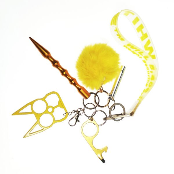 6 PCS Selfdefense  Keychain Set - Image 5