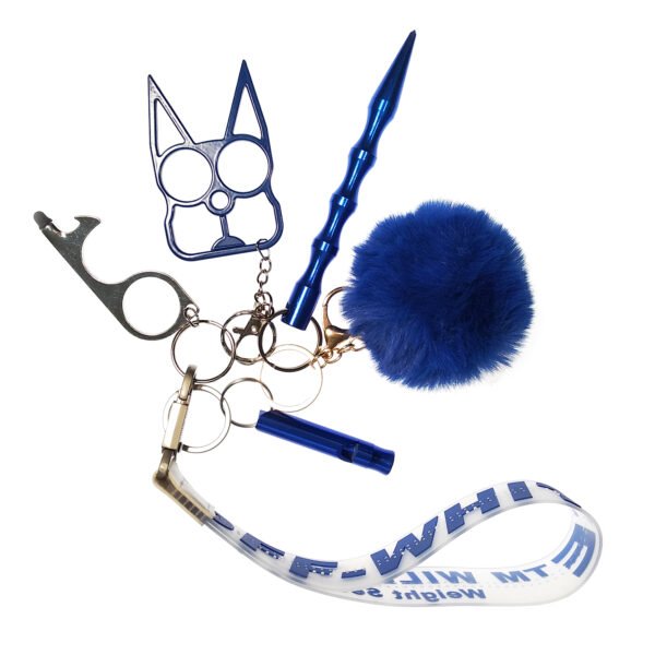 6 PCS Selfdefense  Keychain Set - Image 7