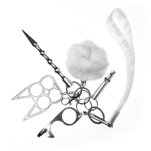 6 PCS Selfdefense  Keychain Set - Image 8