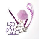 6 PCS Selfdefense  Keychain Set