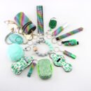 14 PCS Bling Selfdefense  Keychains