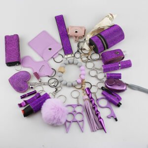 20 PCS Selfdefense  Keychain Set