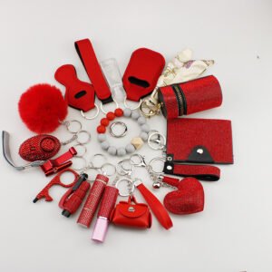 19 PCS Selfdefense  Keychain Set