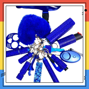 Bling Bling Selfdefense  Keychain  Set  14pcs