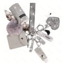 11  PCS  BlingSelfdefense  Keychain Set