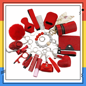 19 PCS Selfdefense  Keychain Set