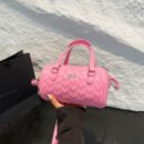 Bowknot cylindrical bag