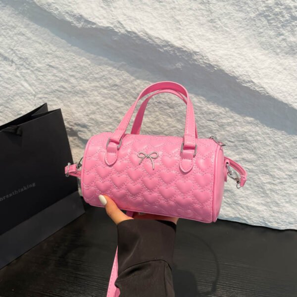 Bowknot cylindrical bag - Image 5