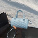 Bowknot cylindrical bag