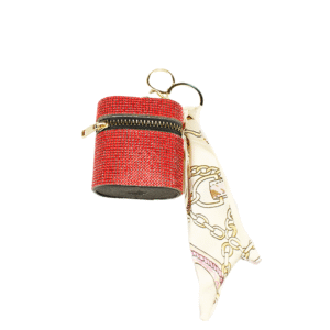 Bling Headphone Case - Red