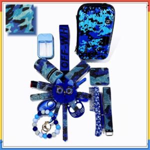 Suitcase Self Defense Keychain Set